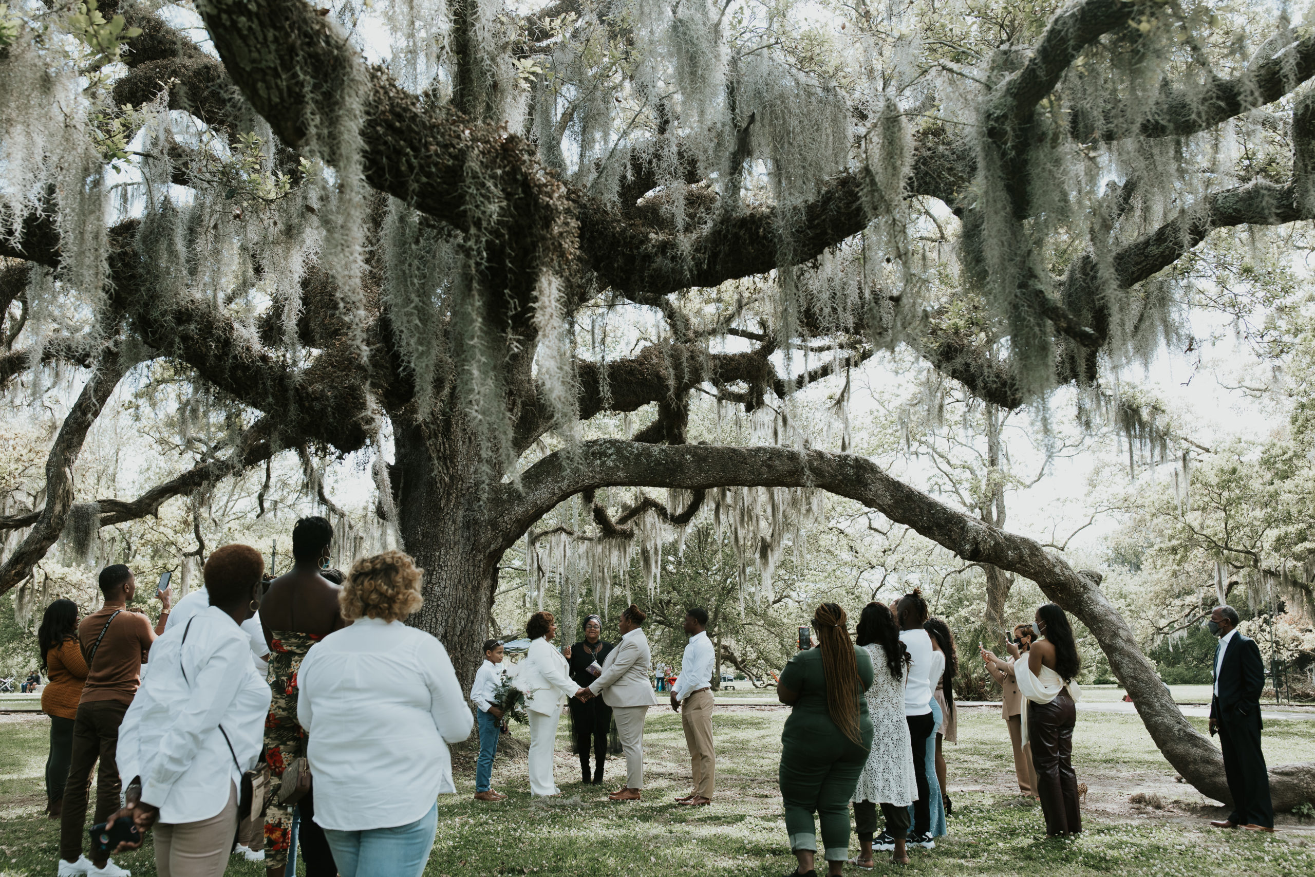 LGBT elopement at city park in new orleans